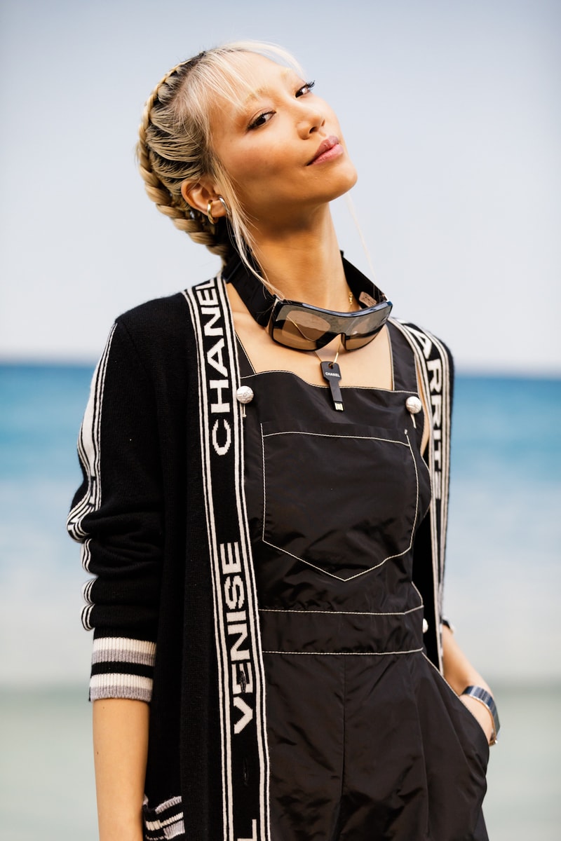 Chanel Spring Summer 2019 Paris Fashion Week Front Row Snaps Collection Karl Lagerfeld