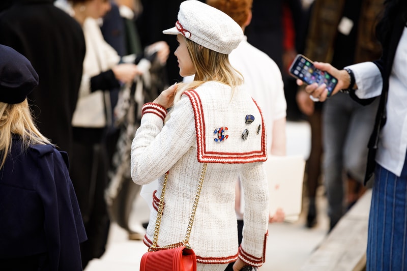 Chanel Spring Summer 2019 Paris Fashion Week Front Row Snaps Collection Karl Lagerfeld