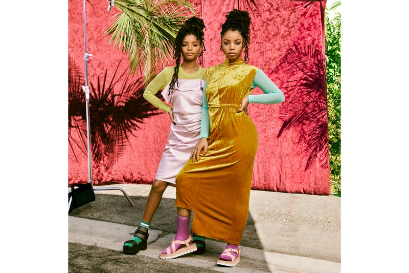 Chloe x Halle Teva Fall 2018 Indio Jewell Black Whip Blush