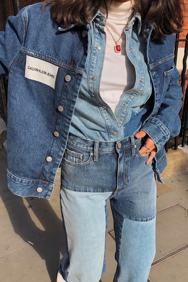 Denim Jackets Fall 2018 Calvin Klein Jeans Raf Simons Canadian Tuxedo maria bernad 