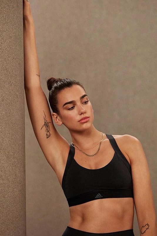 Dua Lipa adidas Originals Creator Campaign Workout Interview Athleisure Exercise 