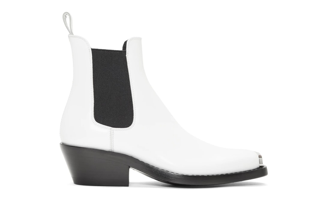 MATCHESFASHION fendi boots roma logo black yellow white