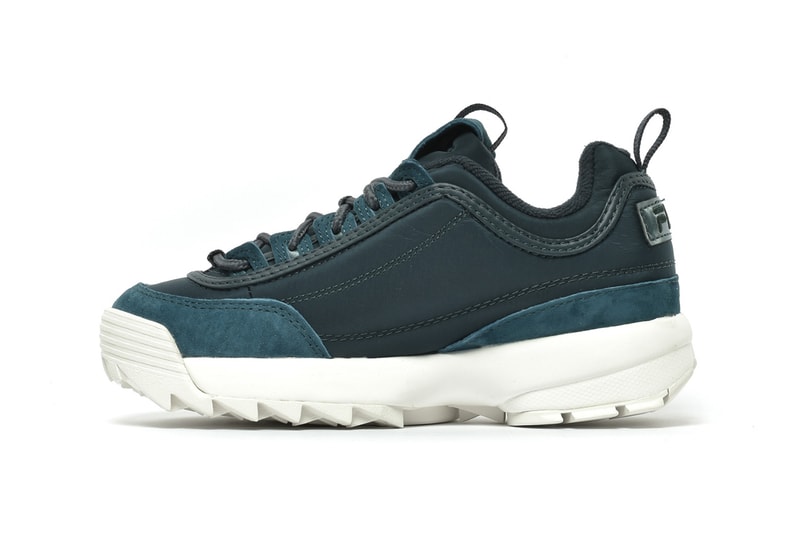 FILA Disruptor Low Satin Atlantic Deep