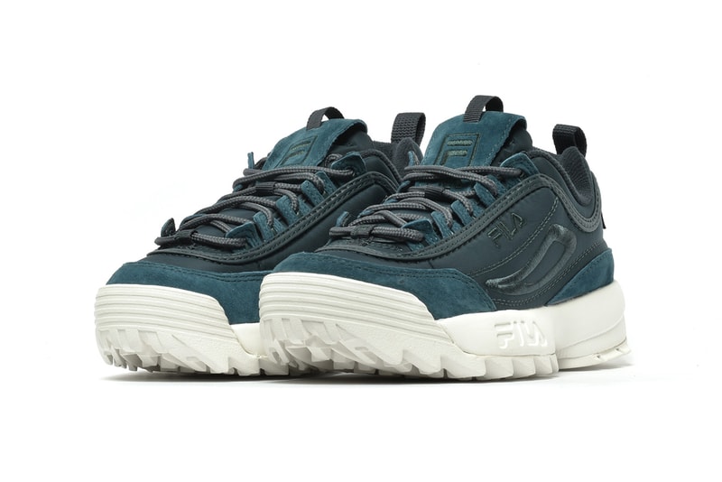 FILA Disruptor Low Satin Atlantic Deep