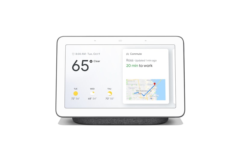 Google Home Hub Colorways Pink Pastel Blue Pink Silver 
