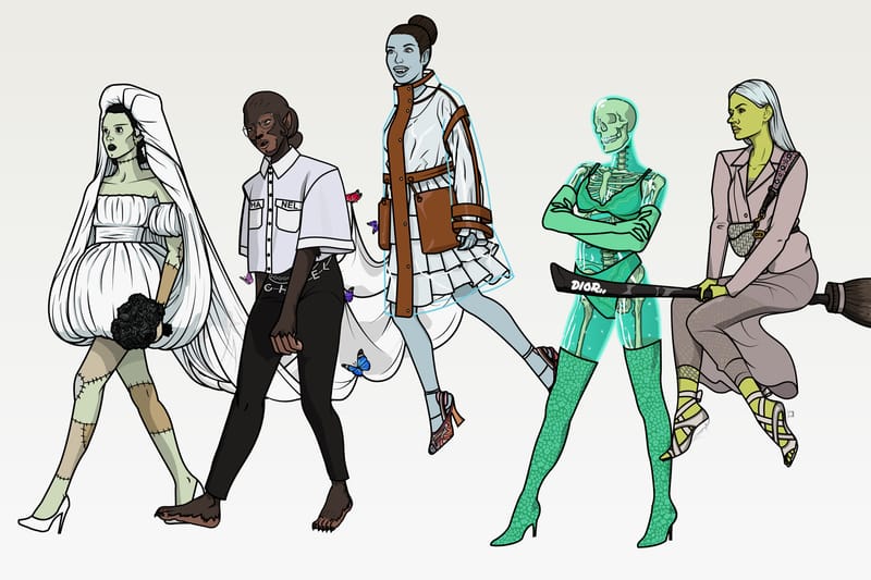 From Moschino to Chanel, We've Reimagined the Top Fashion Month Looks for Halloween