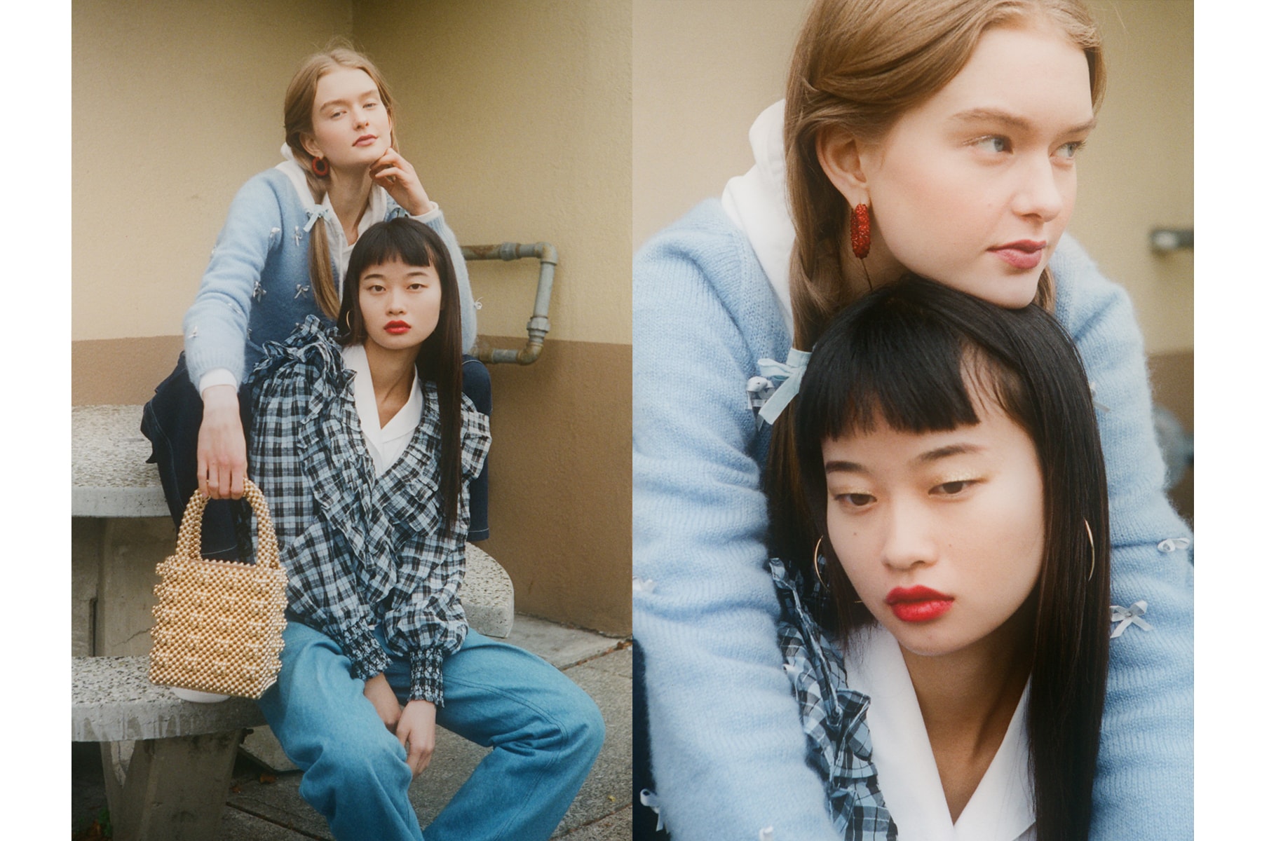 Halloween Editorial Sabrina the Teenage Witch Spellman 90s TV Series Television Netflix Walk of Shame Jacket JIWINAIA Earrings Balenciaga Sweater Green