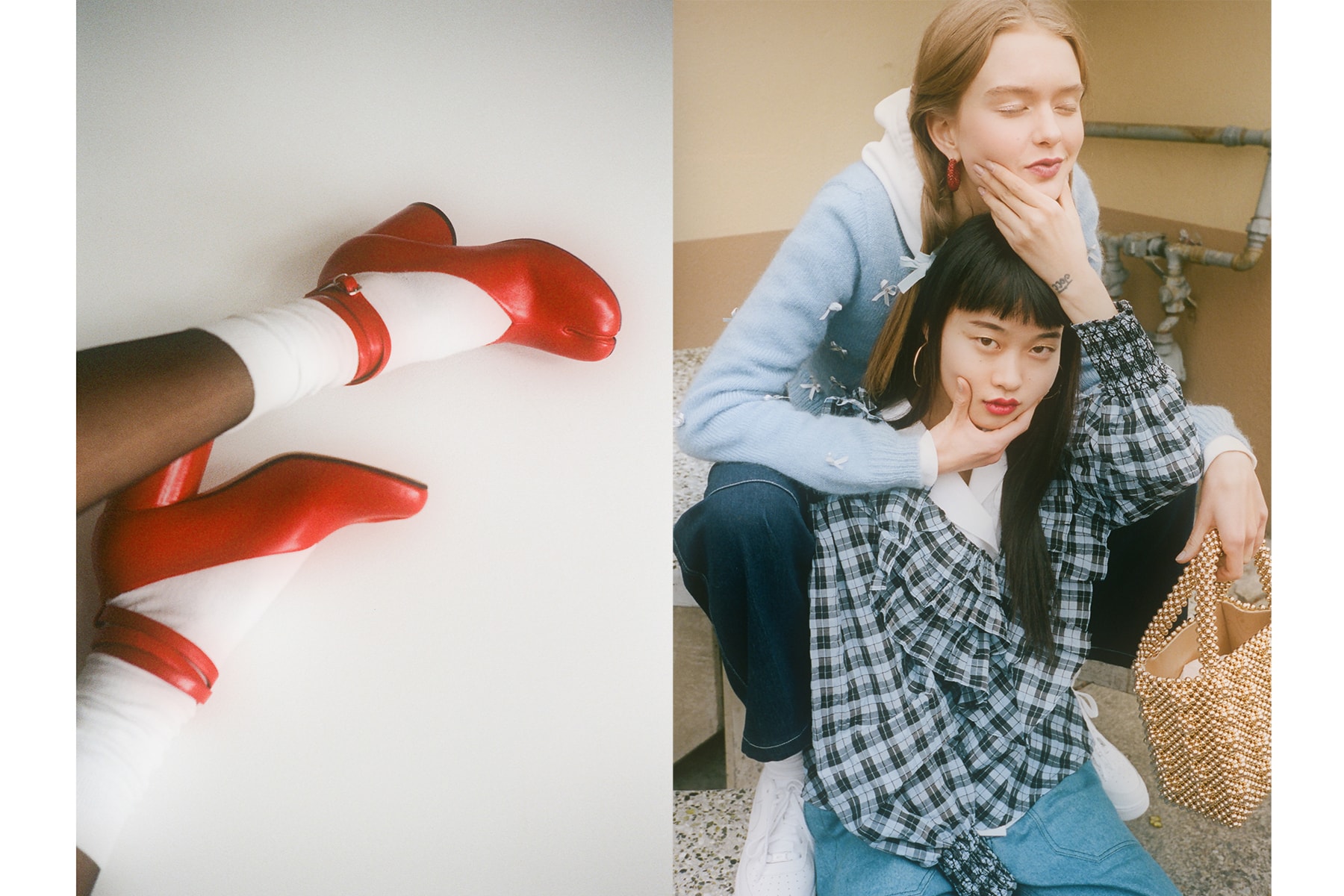 Halloween Editorial Sabrina the Teenage Witch Spellman 90s TV Series Television Netflix Walk of Shame Jacket JIWINAIA Earrings Balenciaga Sweater Green