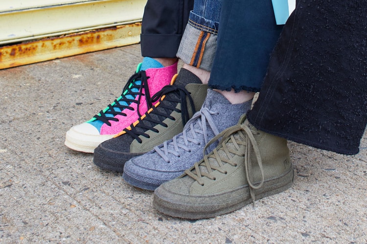 JW Anderson x Converse's "Felt" Collection Arrives Next Week