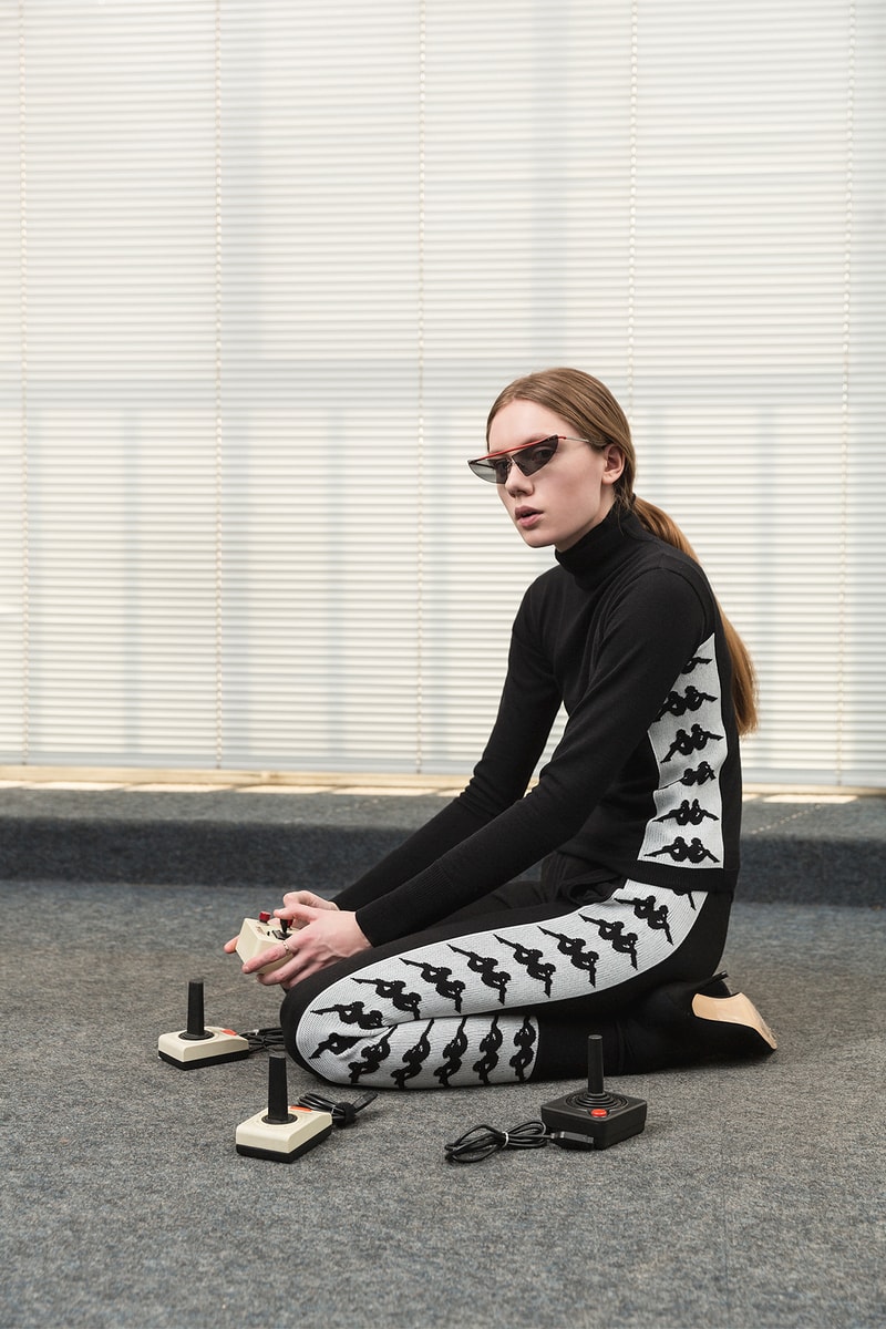 kappa kontroll first womenswear collection fall winter 2018 fw18 tracksuits outwear parka skirts