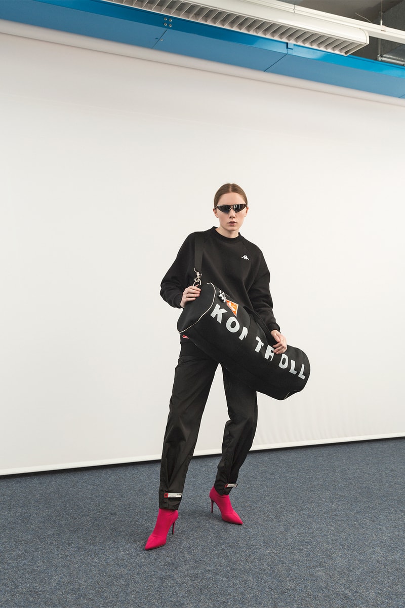 kappa kontroll first womenswear collection fall winter 2018 fw18 tracksuits outwear parka skirts