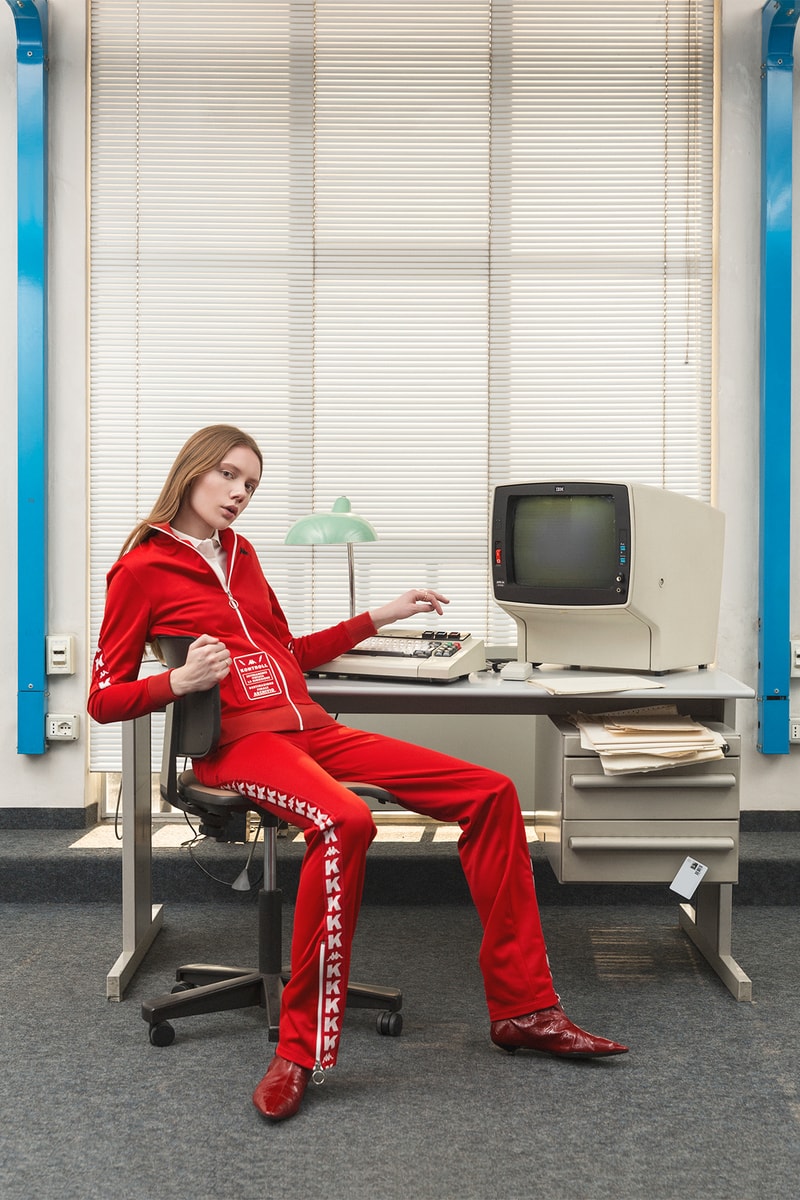 kappa kontroll first womenswear collection fall winter 2018 fw18 tracksuits outwear parka skirts