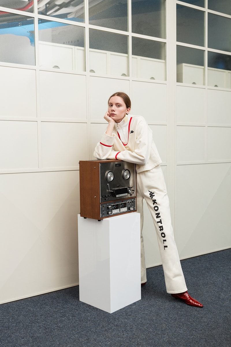 kappa kontroll first womenswear collection fall winter 2018 fw18 tracksuits outwear parka skirts