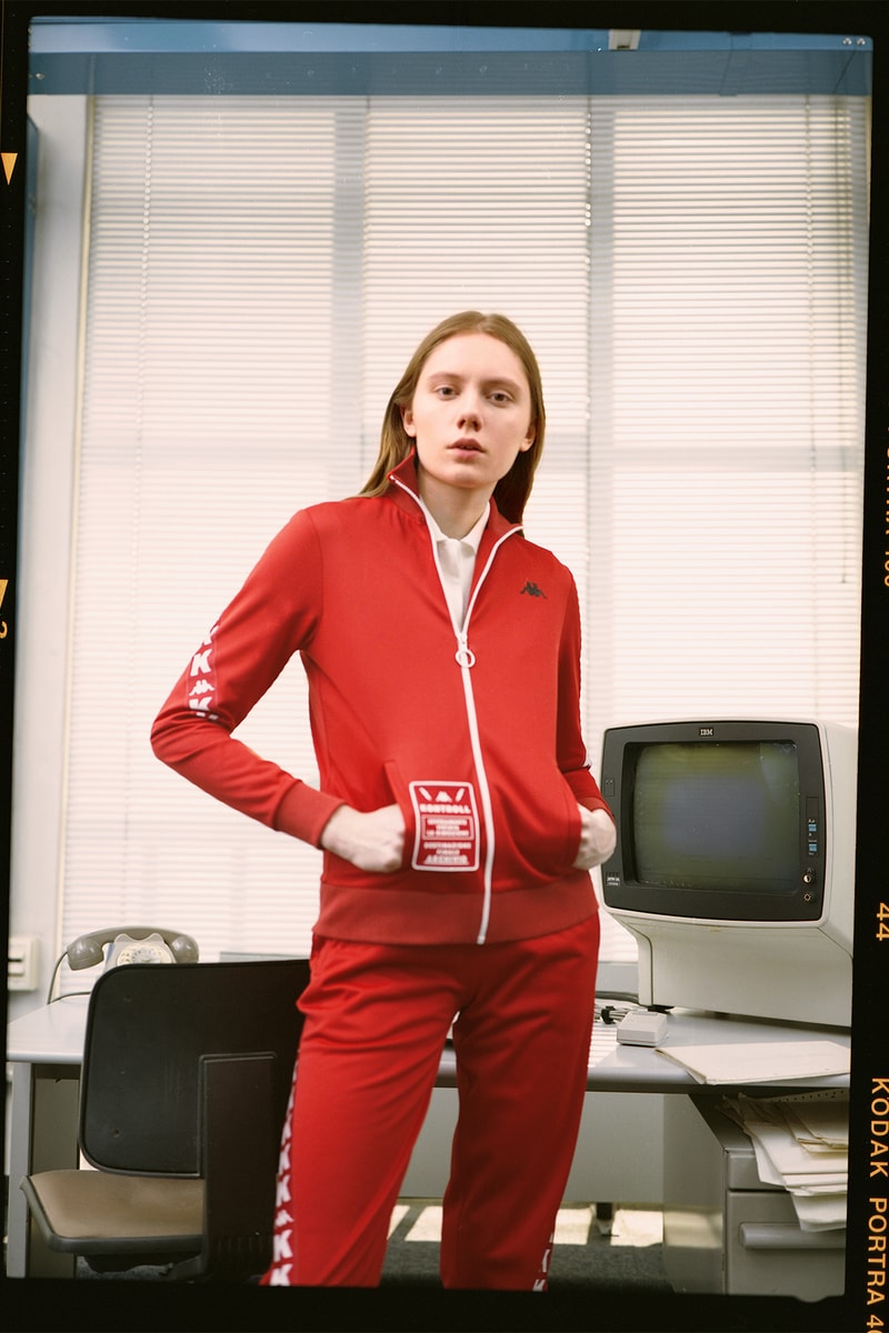 kappa kontroll first womenswear collection fall winter 2018 fw18 tracksuits outwear parka skirts