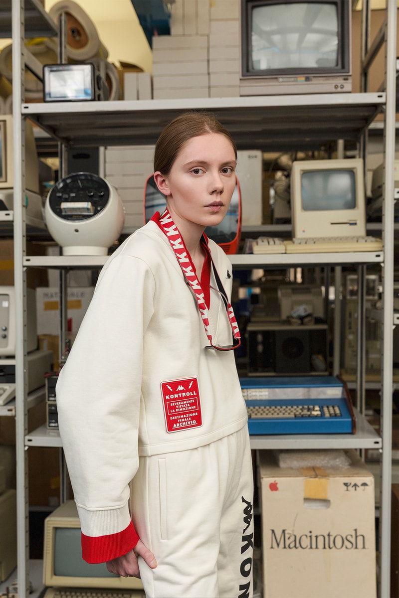 kappa kontroll first womenswear collection fall winter 2018 fw18 tracksuits outwear parka skirts