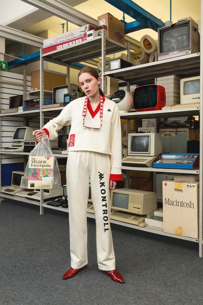 kappa kontroll first womenswear collection fall winter 2018 fw18 tracksuits outwear parka skirts