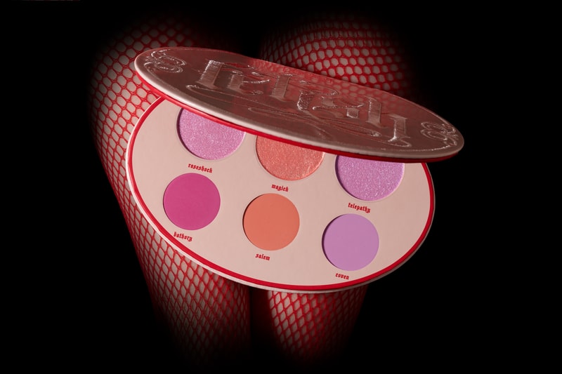 Kat Von D Fetish Collection Reveal Introduction Eyeshadow Makeup Beauty Highlighter Blush Palette