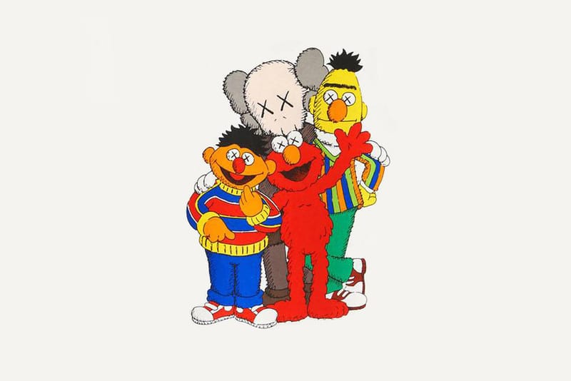 KAWS Teases 'Sesame Street' Plush Toys Featuring Bert and Ernie
