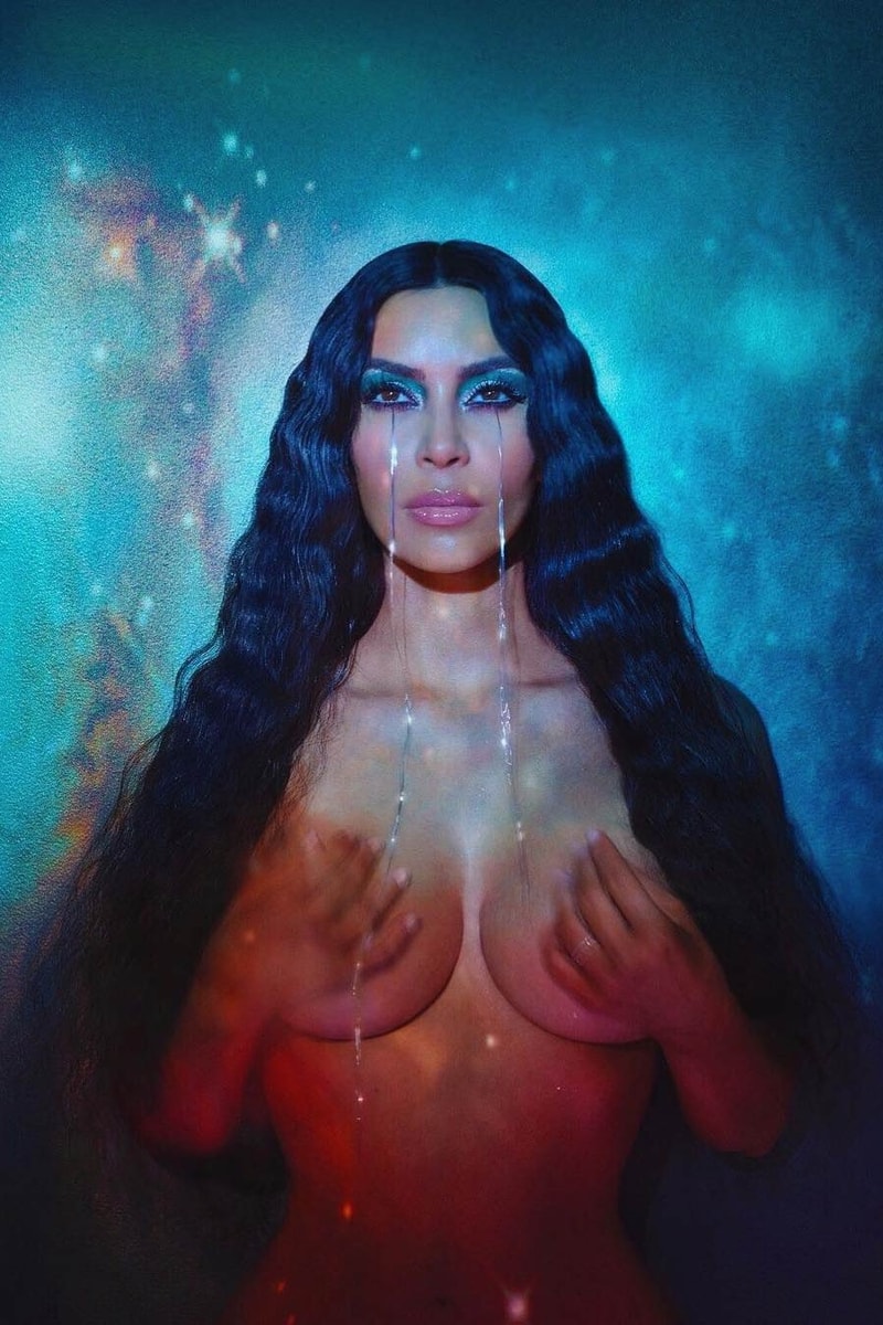 Kim Kardashian KKW Beauty FLASHING LIGHTS David LaChapelle 
