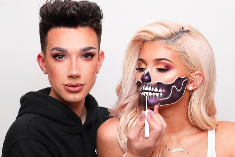 James Charles Gives Kylie Jenner a Halloween Makeover