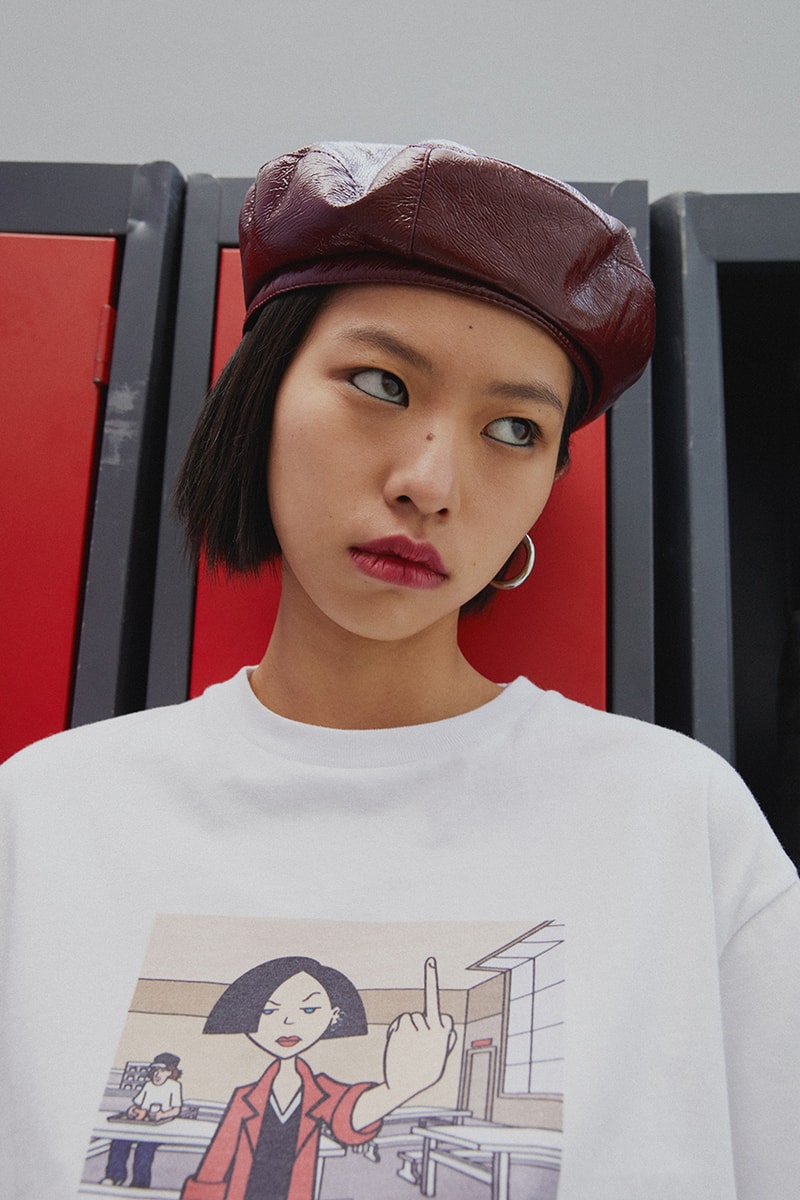 Lazy Oaf Daria '90s MTV Apparel Collaboration T-Shirt Jacket Jeans Bag Pins Cardigan Collection