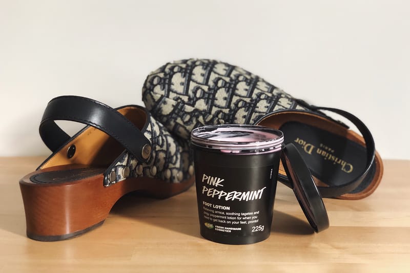 Pamper Your Sore Feet with Lush's Pink Peppermint Foot Lotion