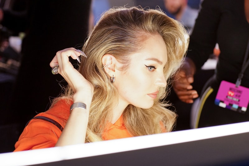 Moschino x H&M Collection Backstage Look Candice Swanepoel