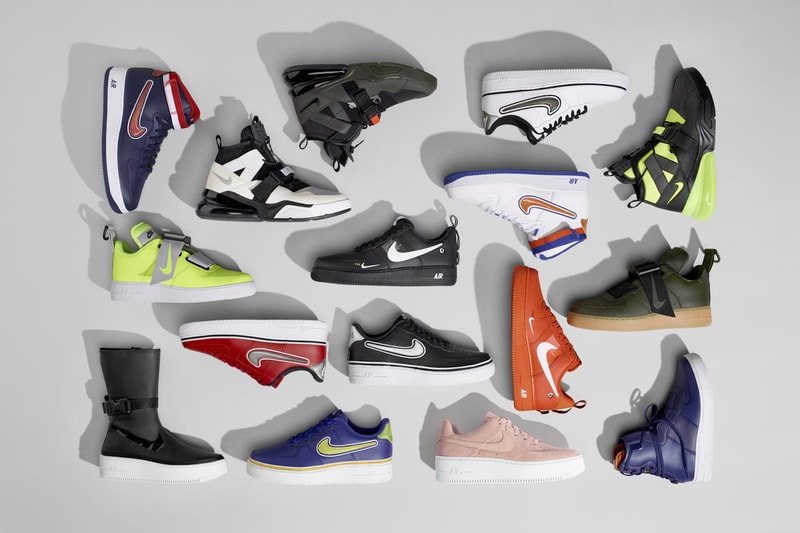 Nike Launches Air Force 1 Holiday Pack NBA Air Force 1 AF1 Rebel XX 270 Utility