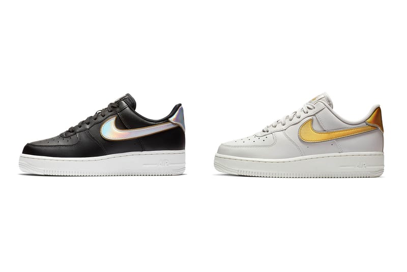 Nike's Newest Air Force 1 Low Design Features Metallic Swooshes