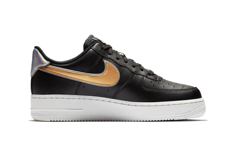 Nike Air Force 1 Low Black Metallic Platinum