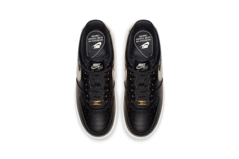 Nike Air Force 1 Low Black Metallic Platinum