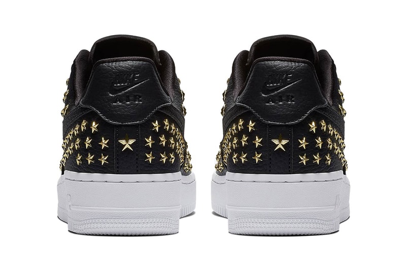 Nike Star Studded Air Force 1 Black White Trainers Sneakers Singles' Day 2018