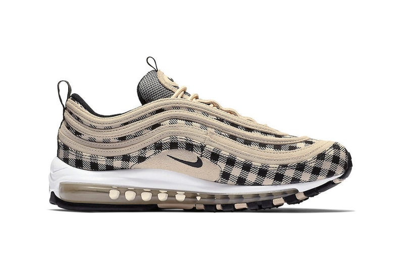 Nike Air Max 97 Gingham Plaid Tan Black