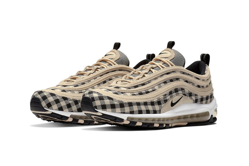 Nike Air Max 97 Gingham Plaid Tan Black