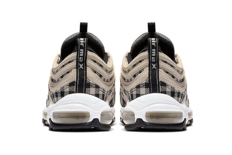 Nike Air Max 97 Gingham Plaid Tan Black