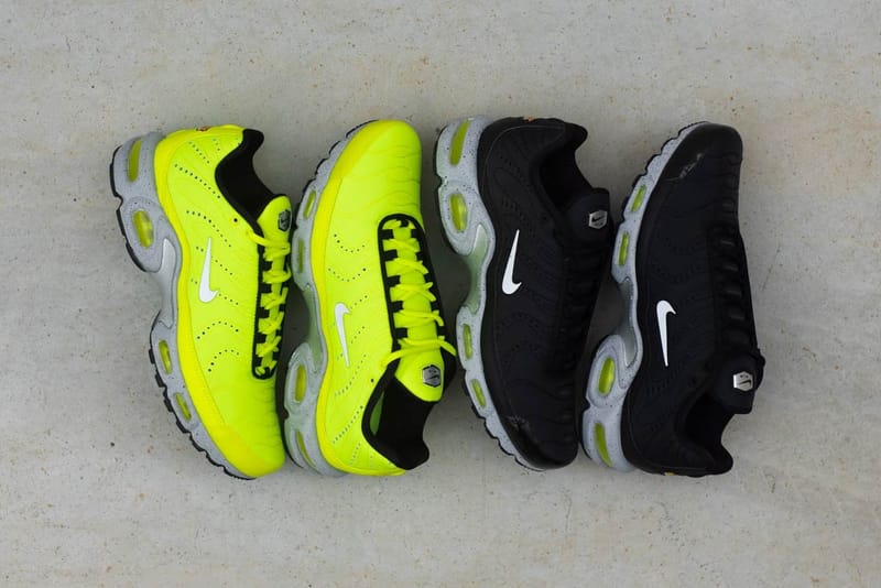 Nike's Air Max Plus Premium Pack Is Spiked With Neon Accents