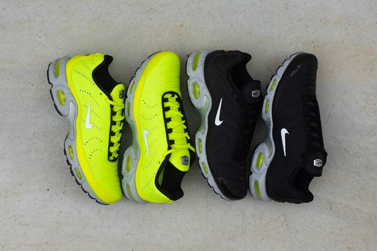 Nike's Air Max Plus Premium Pack Is Spiked With Neon Accents