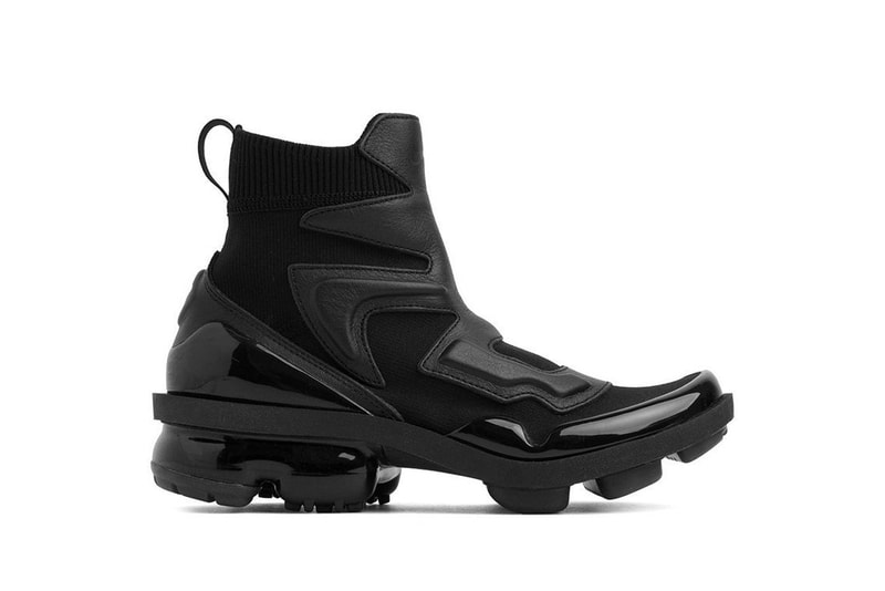 Nike Air VaporMax Light II Black Khaki Boots Fall Winter Shoe Sneaker Hybrid 