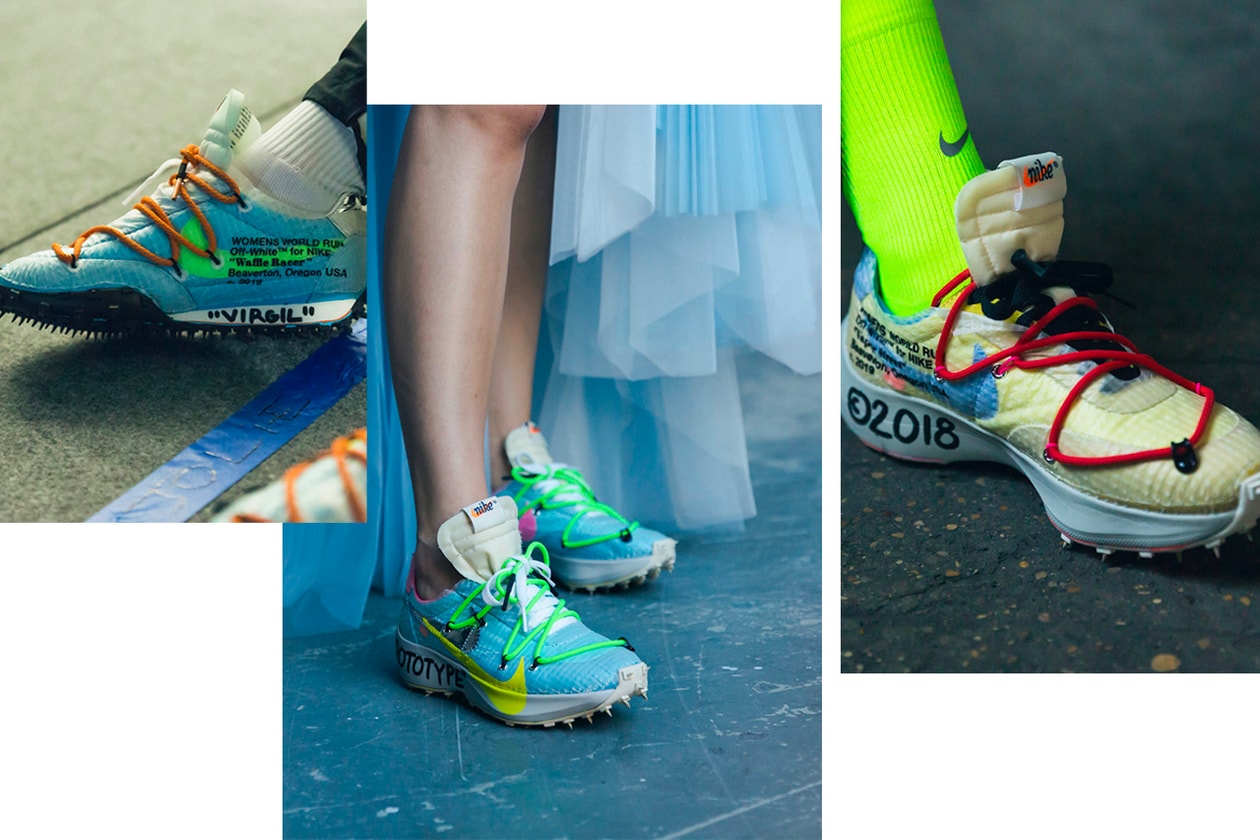 Nike Shox Black Commes des Garcons SS19 Spring Summer 2019 Sneaker Runway Paris Fashion Week Collaboration Rei Kawakubo Chain Jewelry