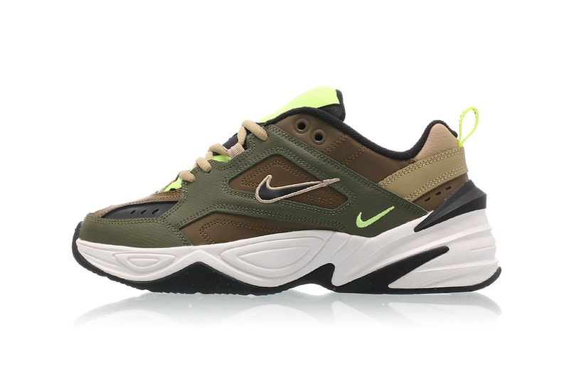 Nike M2K Tekno Medium Olive Black
