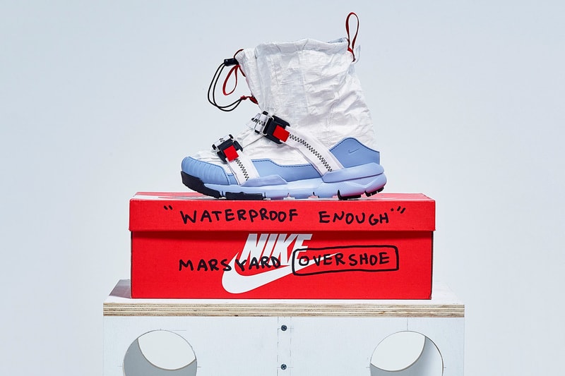 Tom Sachs x Nike Mars Yard Overshoe Release Date Sneaker Footwear Boot Shoe