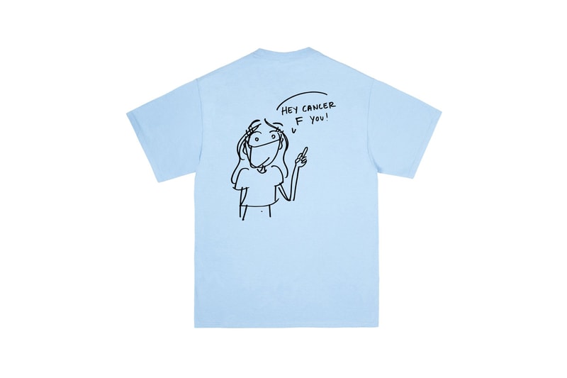 Noah Breast Cancer Awareness T-shirt Light Blue