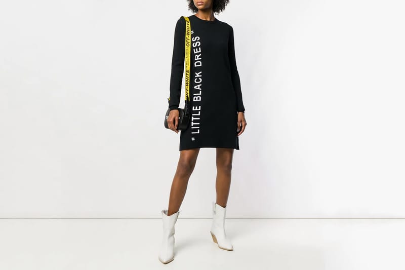 Off-White™'s Latest Piece Is Literally a "LITTLE BLACK DRESS"