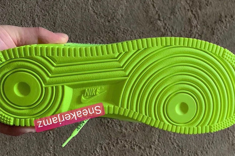 Off White Nike Air Force 1 Volt 