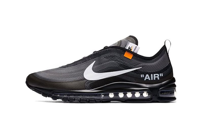 Here's Your First Look at Off-White™ x Nike's New Air Max 97 in Black