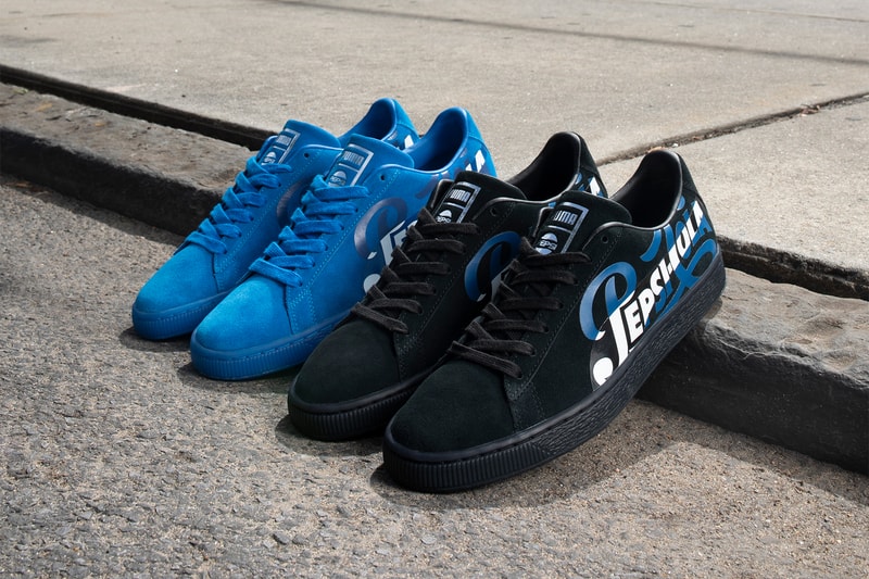 pepsi puma suede collaboration 50th anniversary cola
