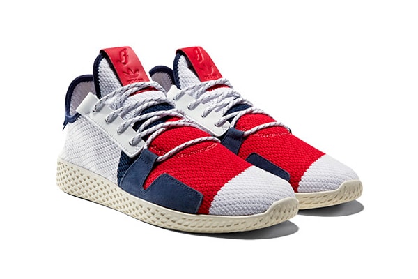Pharrell adidas Originals by Billionaire Boys Club Pack Tennis Hu White Red