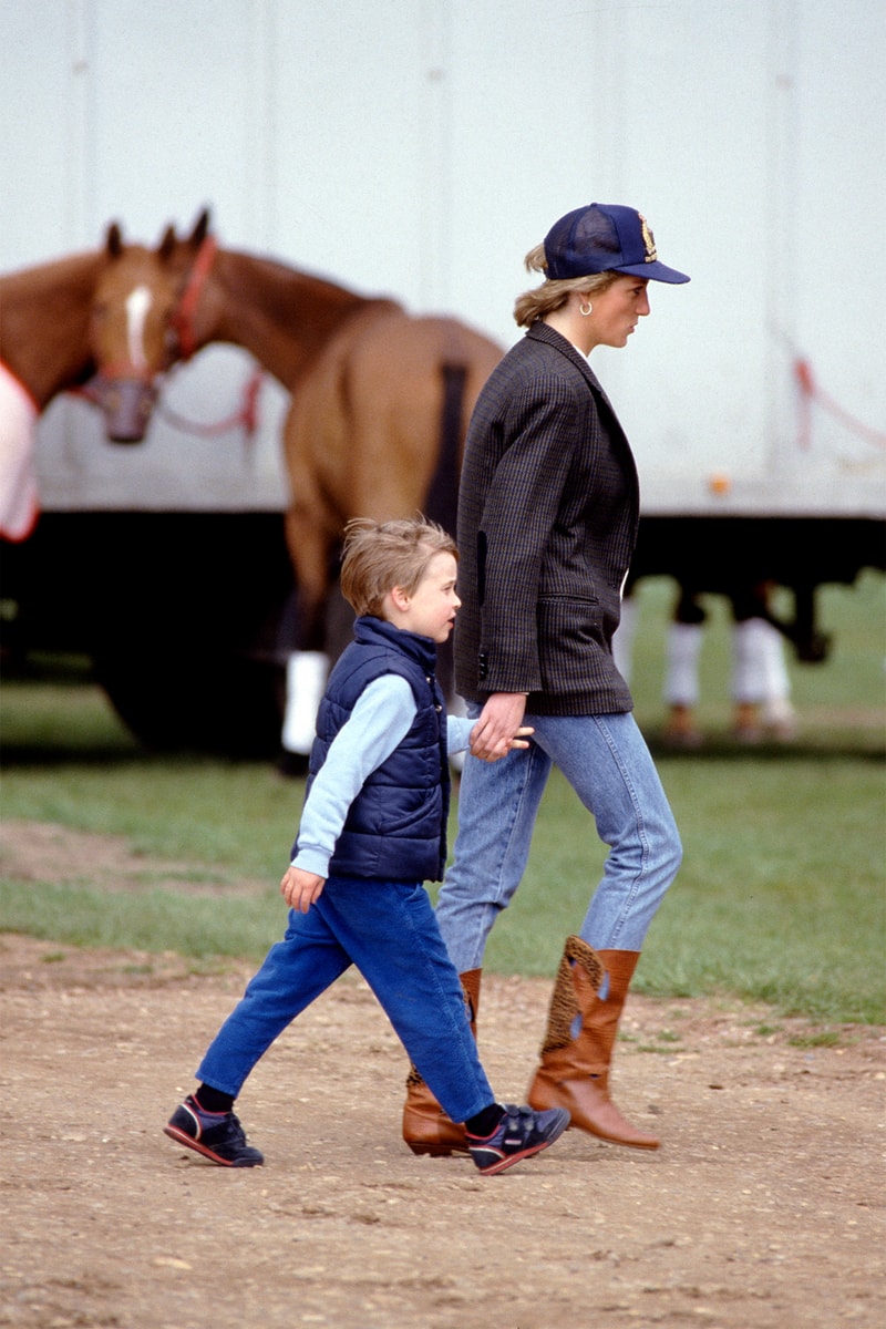 princess diana best sneakers retro street style fashion superga reebok puffer jacket cowboy boots
