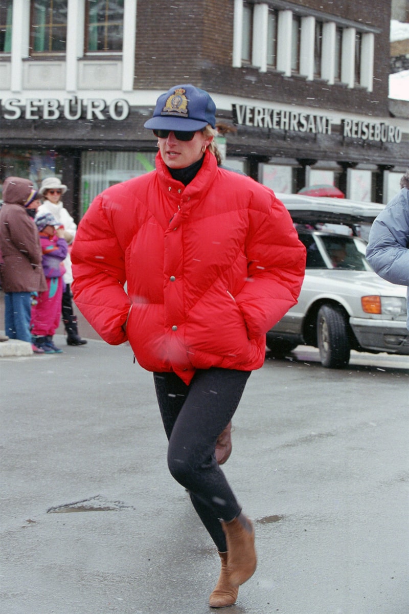 princess diana best sneakers retro street style fashion superga reebok puffer jacket cowboy boots