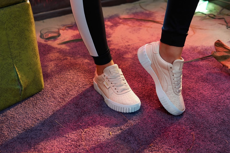 Puma Women's Leather Cali Sneaker Re-release